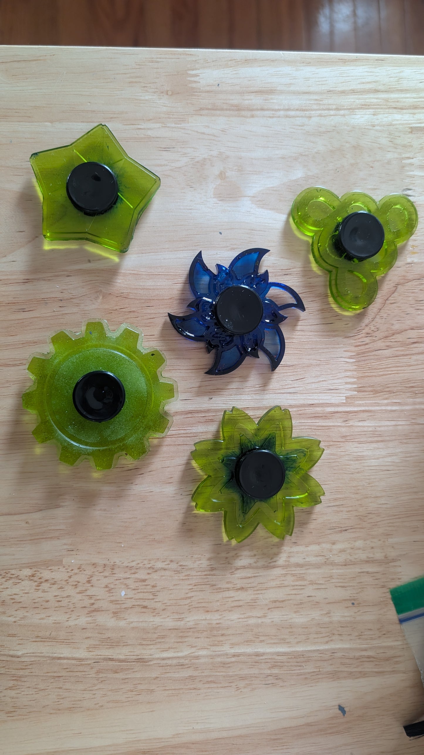 Fidget spinners