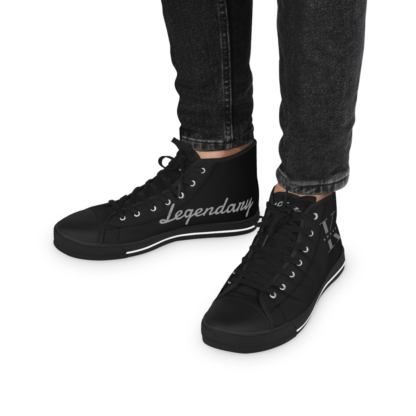 Krave Fitness High Top Sneakers - Gym Beast