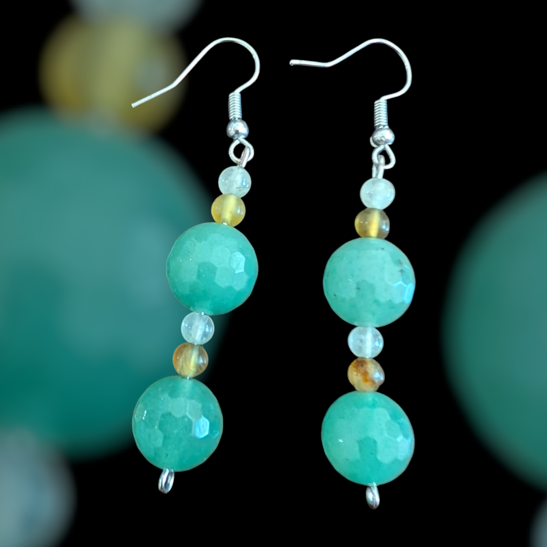 Jade Dangle Earrings