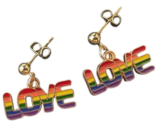 Love is love earrings