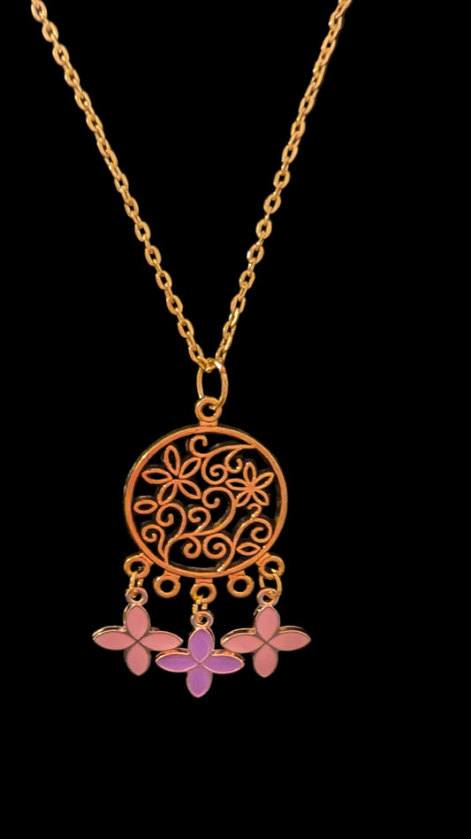 Floral pendant