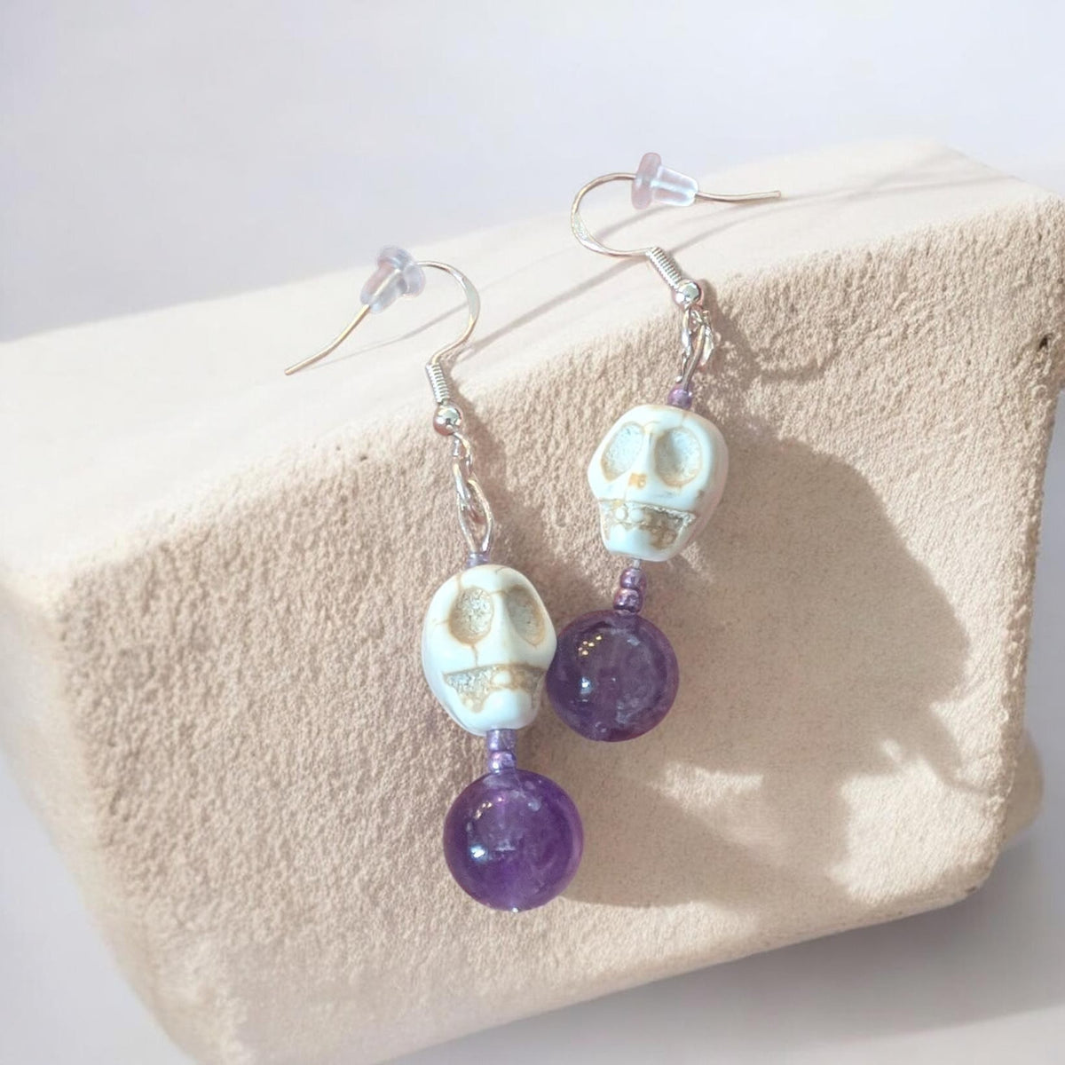 Spooky Scary Skeleton Earrings