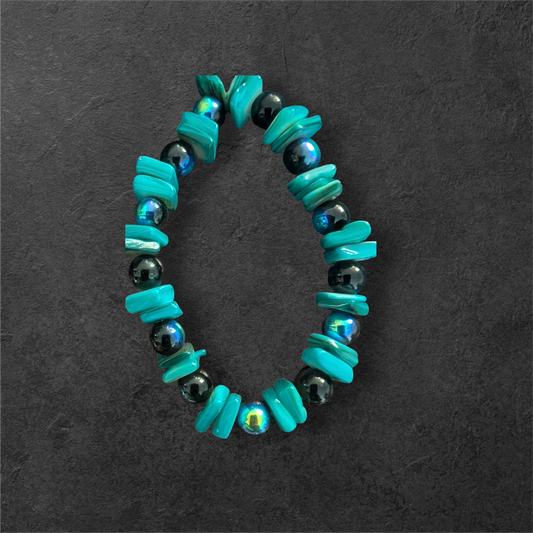 Seaglass witch bracelet