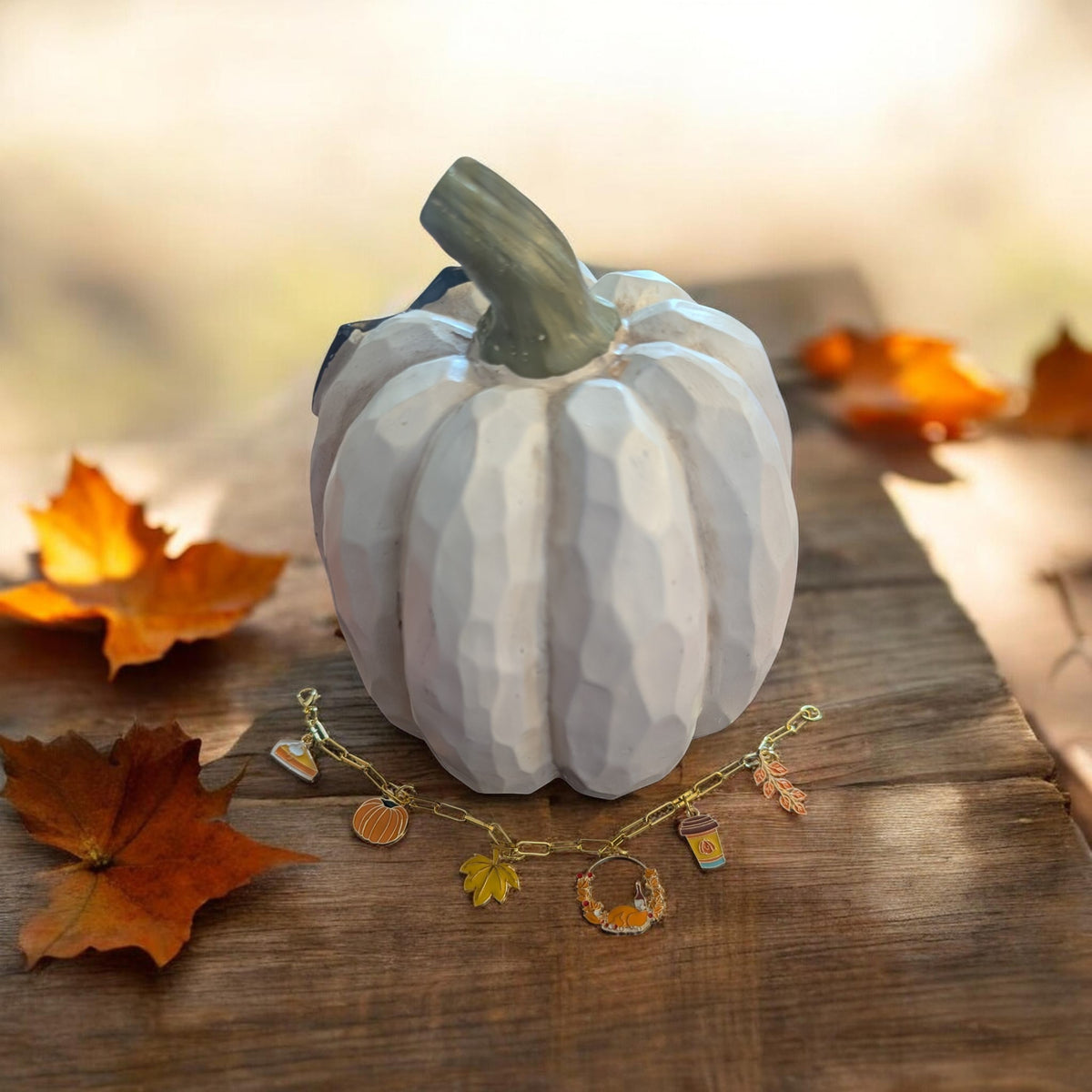 Fall is charming bracelet