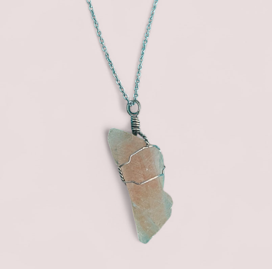 Rose Quartz Love Energy Pendant