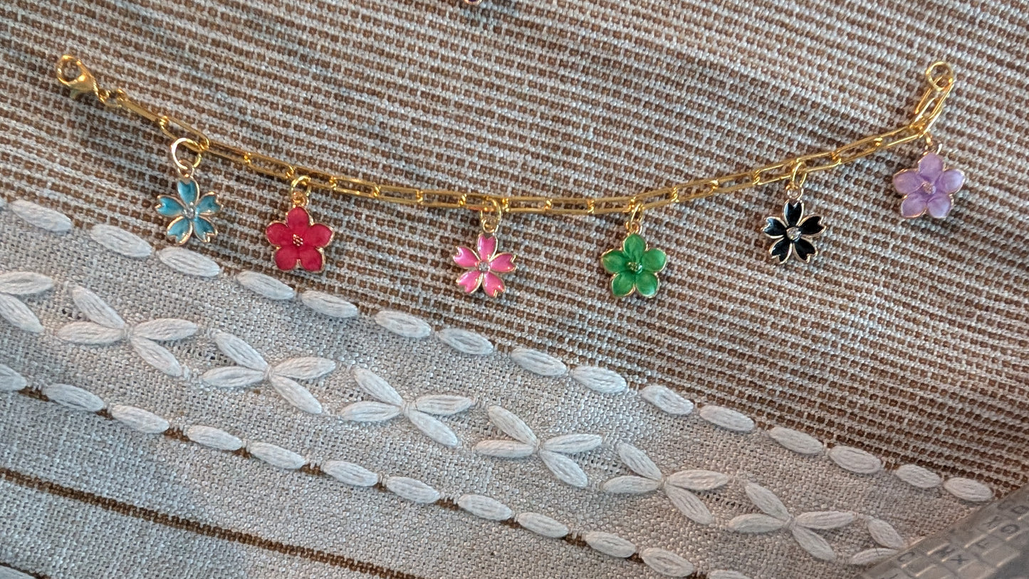 Flower power bracelet